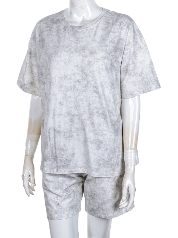 Костюм CND2 (S-XL) 4407-WY126 white (лето)