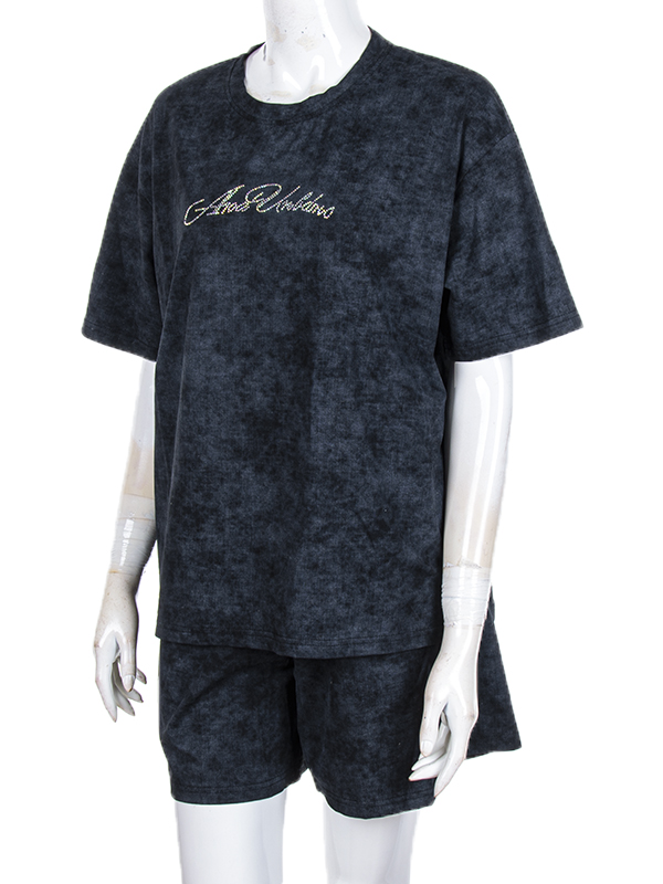 Костюм CND2 (S-XL) 4407-WY127 black (лето)