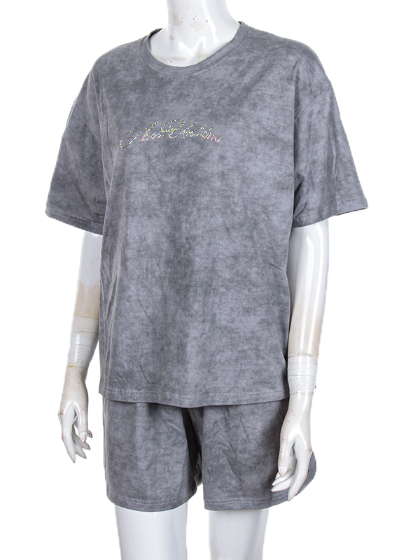 Костюм CND2 (S-XL) 4407-WY127 grey (лето)