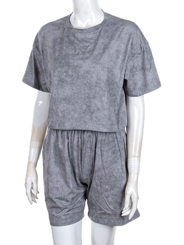 Костюм CND2 (S-XL) 4407-WY128 l.grey (лето)