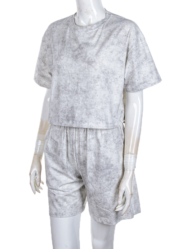 Костюм CND2 (S-XL) 4407-WY128 white (лето)