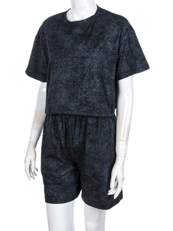 Костюм CND2 (S-XL) 4407-WY129 black (лето)