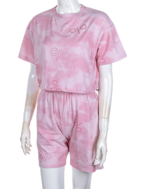 Костюм CND2 (S-XL) 4407-WY135 pink (лето)