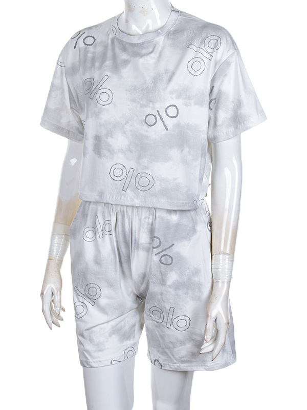 Костюм CND2 (S-XL) 4407-WY135 white (лето)