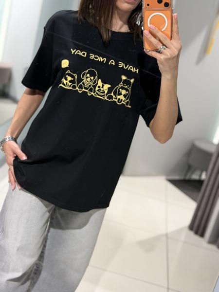 Футболка Comod (one size) 877 black (лето)