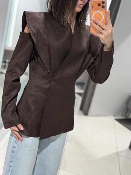 Пиджак Comod (M-L) 782 chocolate (деми)