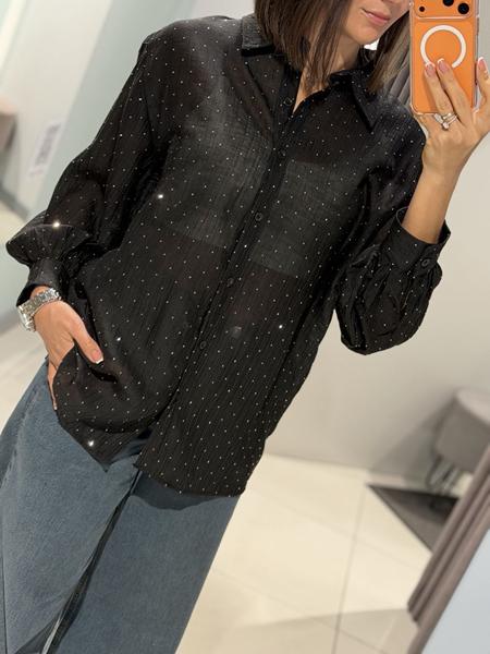 Рубашка Comod (one size) 2401B black (лето)