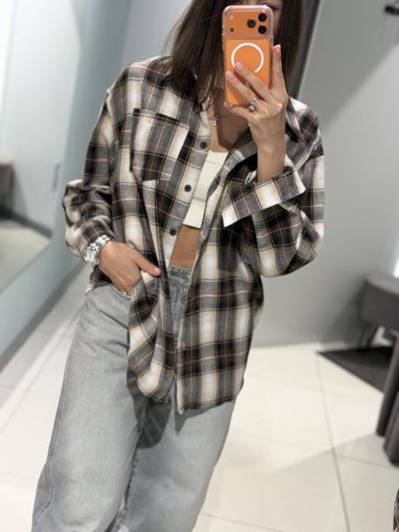 Рубашка Comod (one size) 225 grey-brown (деми)