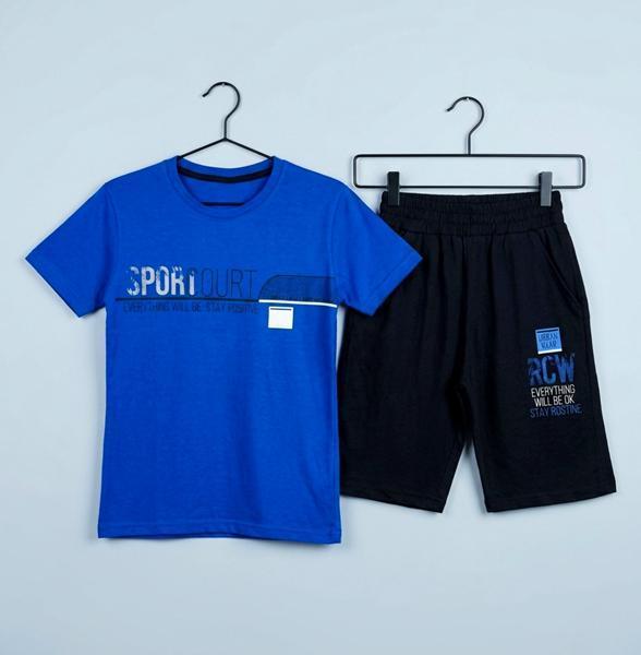 Костюм Dino (9-12) DN641 blue (лето)