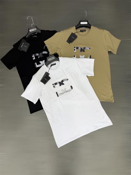 Футболка F.T.H (S-2XL) F1391 beige (лето)