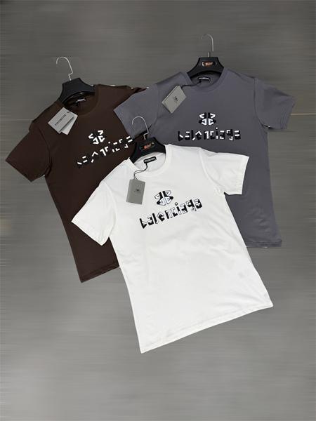 Футболка F.T.H (S-2XL) F1413 grey (лето)