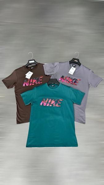 Футболка F.T.H (S-2XL) F1432 green (лето)