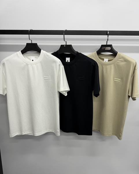 Футболка F.T.H (L-4XL) F1452 beige (лето)