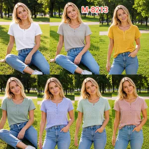 Футболка Monarlir (XL-4XL) 8213 l.blue (лето)