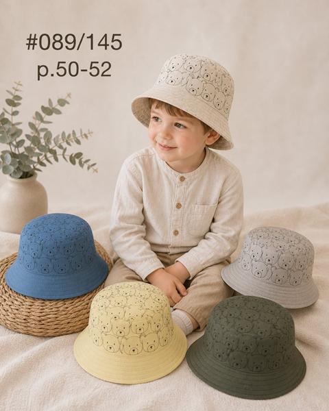 Панама Street Cap (50-52) 089-145 mix (лето)