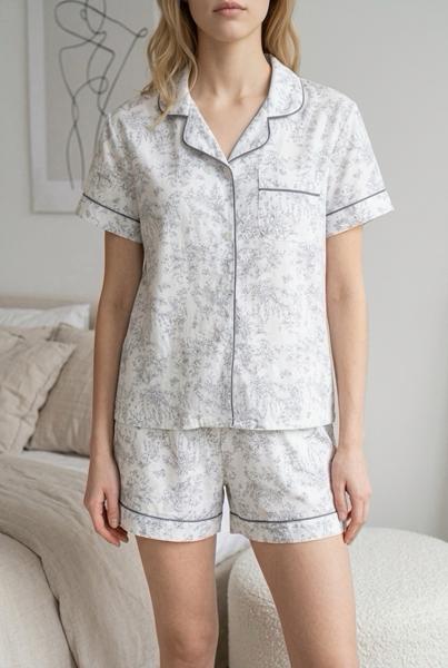 Пижама Trikotag (M-2XL) 998 white (лето)