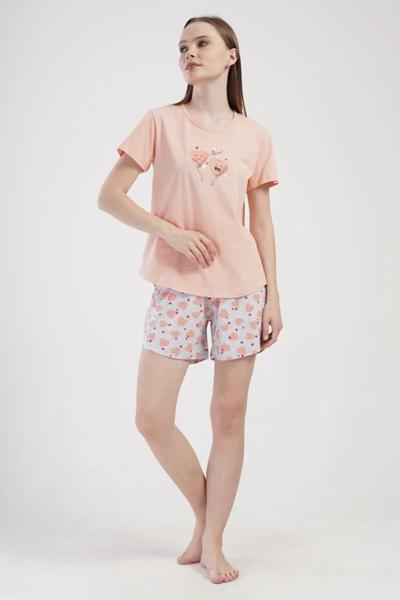 Пижама Trikotag (S-XL) TR62 peach (лето)