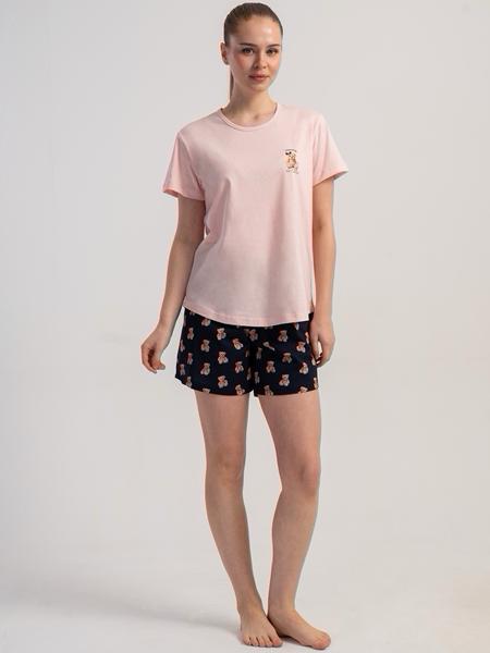 Пижама Trikotag (M-2XL) TR68 pink (лето)