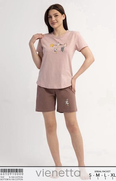 Пижама Trikotag (S-XL) TR71 pink (лето)