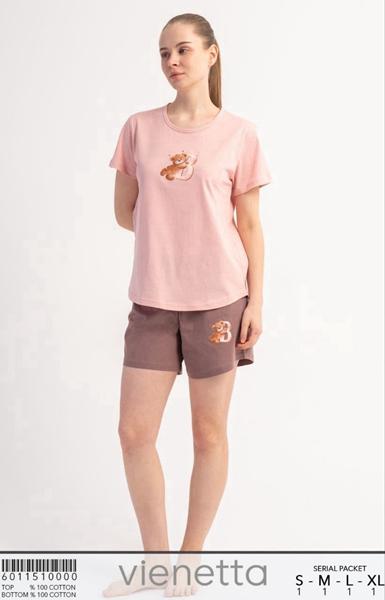 Пижама Trikotag (S-XL) TR72 pink (лето)