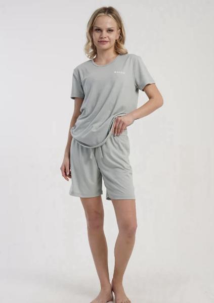 Пижама Trikotag (S-XL) TR66 l.grey (лето)