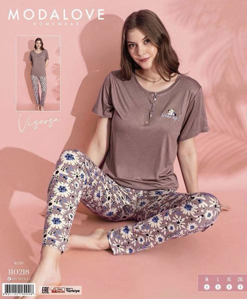 Пижама Trikotag (M-2XL) 110218 brown (лето)