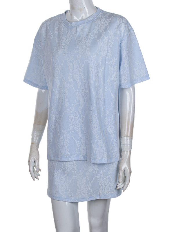 Костюм CND2 (M-2XL) 4407-12 blue (лето)