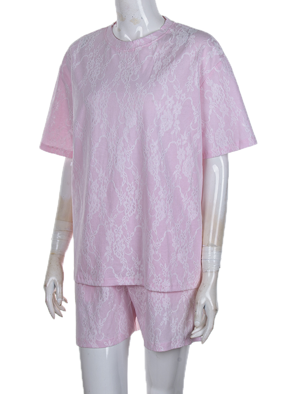 Костюм CND2 (M-2XL) 4407-11 pink (лето)