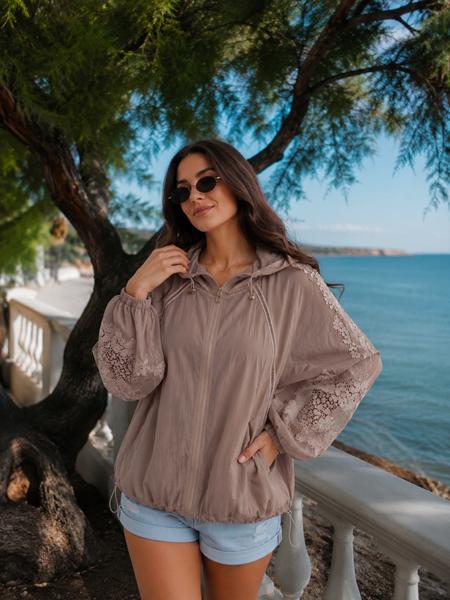Рубашка New Season (one size) LV001 beige (деми)