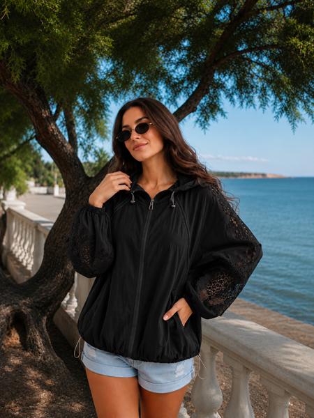 Рубашка New Season (one size) LV001 black (деми)