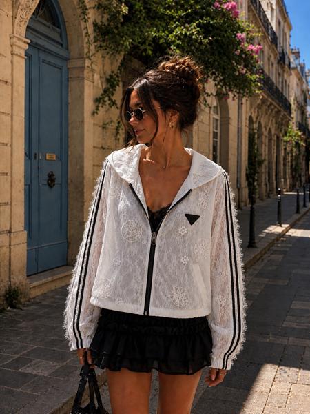 Ветровка New Season (one size) LV008 white (деми)