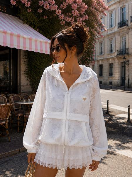 Ветровка New Season (one size) LV009 white (деми)