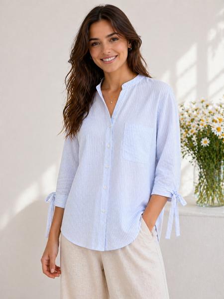 Рубашка New Season (52-56) RB622 l.blue (деми)
