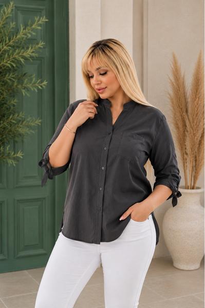 Рубашка New Season (52-56) RB630 black (деми)