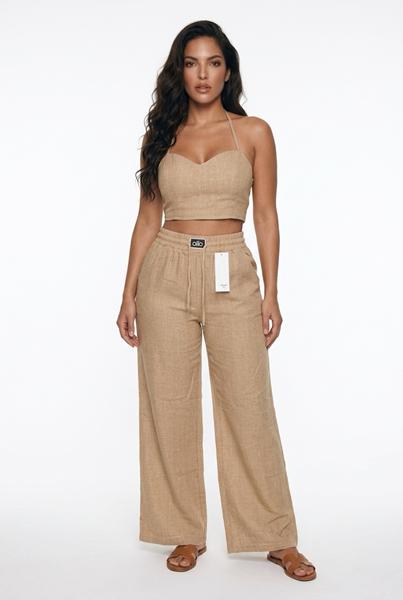 Штаны Sport style (XL-3XL) 49045 beige (лето)