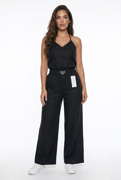Штаны Sport style (XL-3XL) 49045 black (лето)
