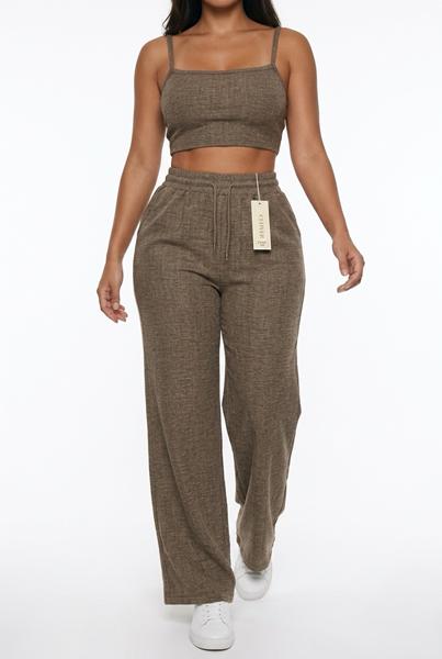 Штаны Sport style (4XL-6XL) 49046 mokko (лето)
