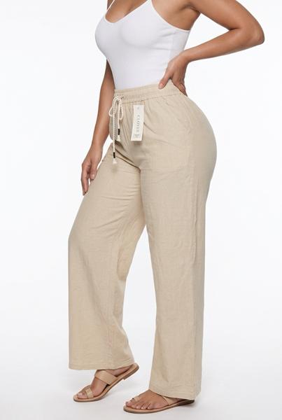 Штаны Sport style (46-54) 49058 beige (лето)