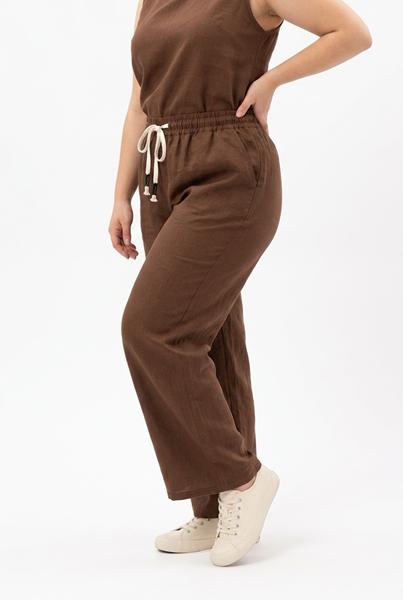 Штаны Sport style (46-54) 49058 brown (лето)