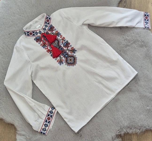 Вышиванка Limerense (116-146) DD191 white (деми)