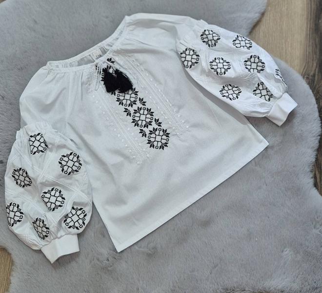 Вышиванка Limerense (116-146) DD197 white (деми)