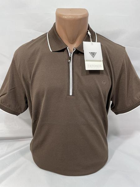 Футболка Sabihina (M-2XL) SB2050 brown (лето)