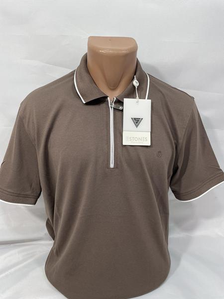 Футболка Sabihina (M-2XL) SB2051 brown (лето)