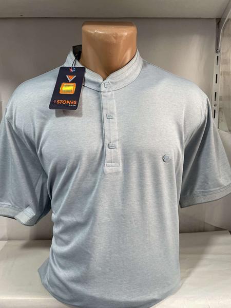 Футболка Sabihina (3XL-6XL) SB2103 l.blue (лето)