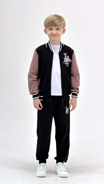 Костюм спорт LiMa kids (128-152) 2509 black-brown (деми)