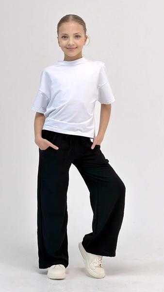 Штаны LiMa kids (128-152) LM92 black (лето)