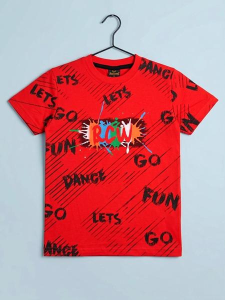 Футболка Dino (5-8) DN789 red (лето)