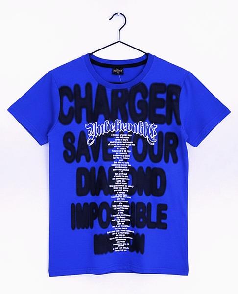 Футболка Dino (9-12) DN753 blue (лето)