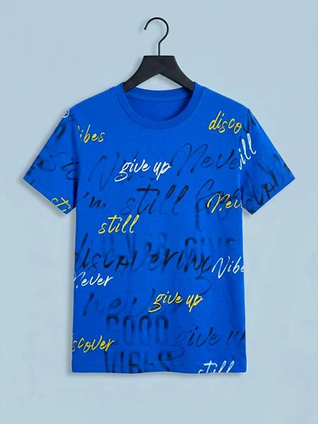 Футболка Dino (9-12) DN773 blue (лето)