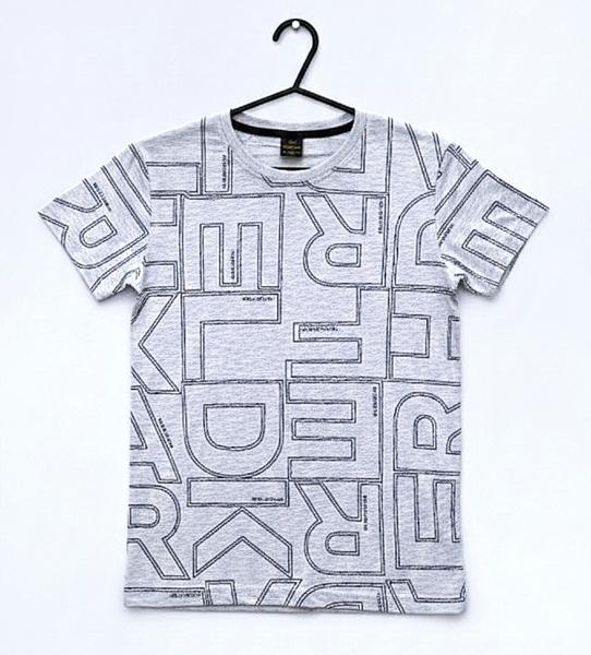 Футболка Dino (13-16) DN739 l.grey (лето)